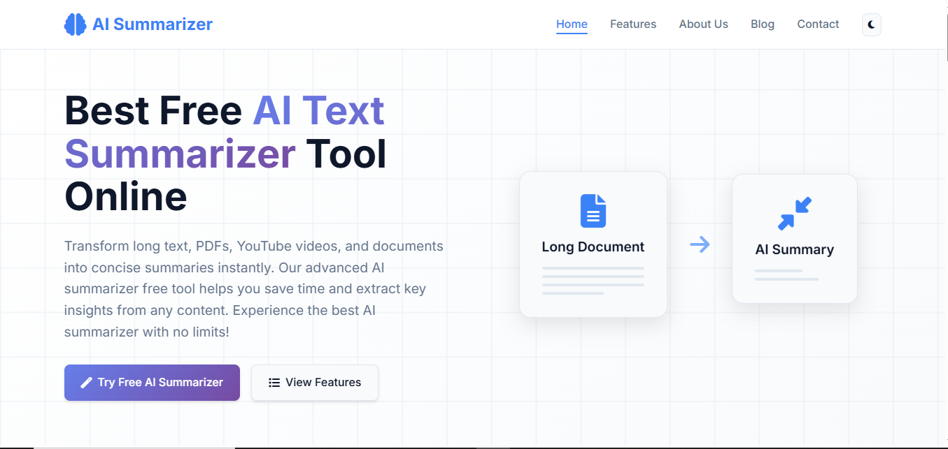 AI Summarizer Tool